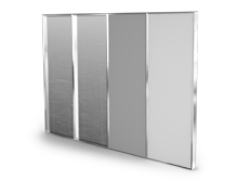 پارتیشن-اداری-دو-جدار-با-پوشش-الوان-پریوال-تیپ-8582-41 -  - https://mohitara.com