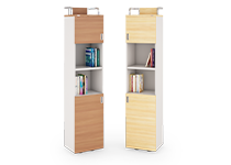 کمد-بایگانی-نیم-درب-چوبی-با-یک-درب-کوئیک-تیپ-6287-41 -  - https://mohitara.com