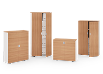 کمد-بایگانی-تمام-درب-چوبی-با-دو-درب-کوئیک-تیپ-6256-41 -  - https://mohitara.com