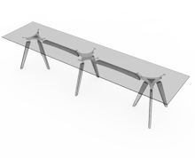 میز-کنفرانس-متوسط-آیفل-تیپ-4084-41 -  - https://mohitara.com