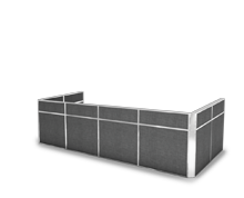 پارتیشن-اداری-دو-جدار-با-پوشش-تمام-پارچه-پریوال-تیپ-8541-41 -  - https://mohitara.com