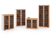 ویترین-تمام-درب-شیشه-ای-با-دو-درب-کوئیک-تیپ-6246-41 -  - https://mohitara.com