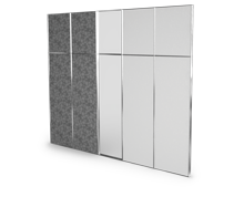 پارتیشن-اداری-دو-جدار-با-پوشش-تمام-شیشه-پریوال-تیپ-8556-41 -  - https://mohitara.com