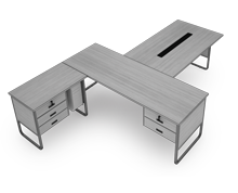میز-مدیریت-و-کنفرانس-با-فایل-متصل-کوئیک-تیپ-2353-41 -  - https://mohitara.com