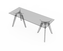 میز-معاونت-و-کارشناس-مستطیل-آیفل-تیپ-3241-41 -  - https://mohitara.com